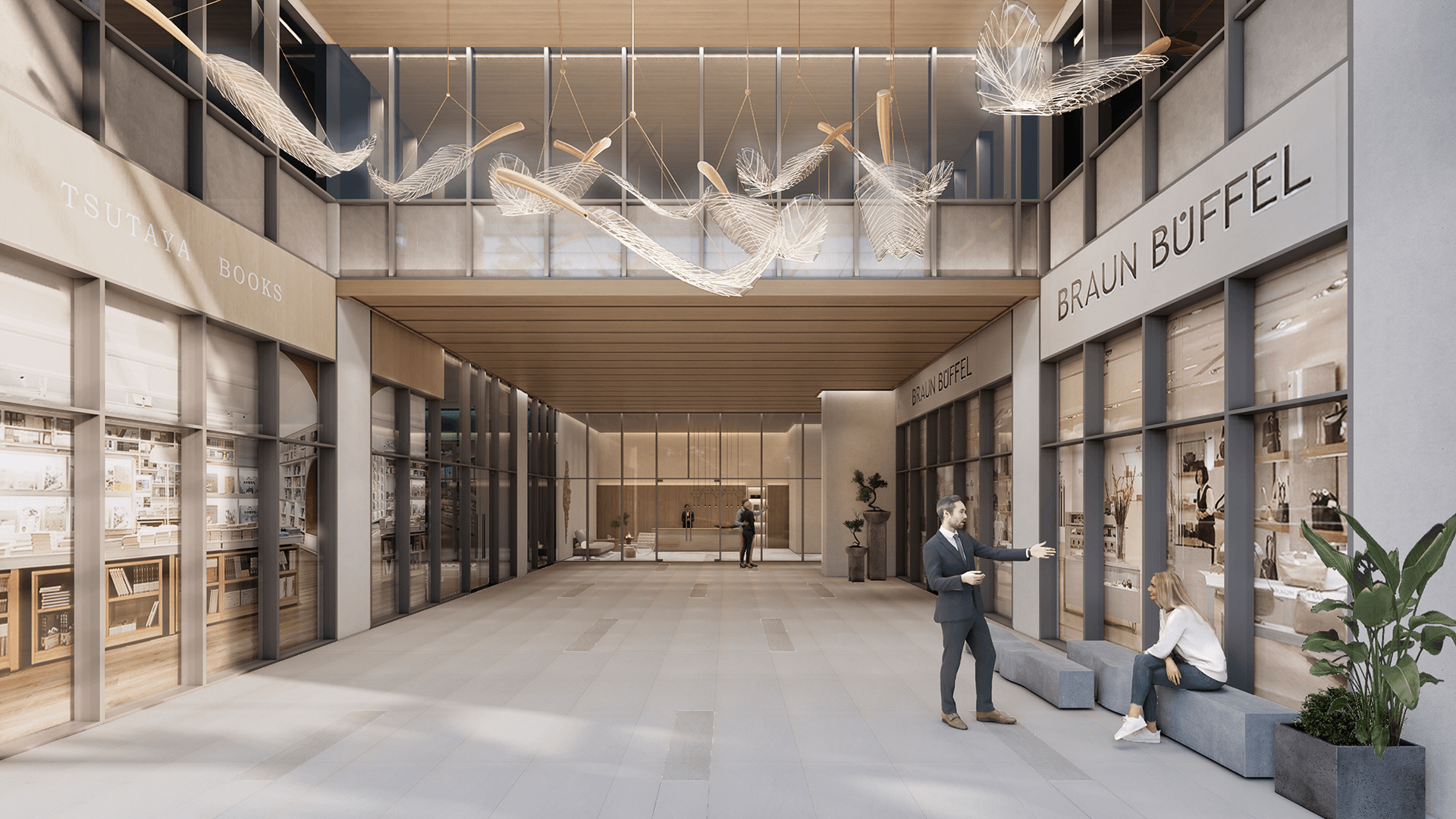 Dedicated retail area